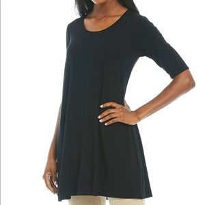 Eileen Fisher Jersey Elbow Sleeve Tunic
